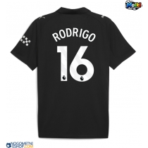 Moški Nogometni dresi Manchester City Rodri Hernandez #16 Gostujoči 2025-26 Kratek Rokav